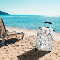 Goedkoopste ✔️ MuchoWow Koffer - Waterverf - Dieren - Jungle - Olifant - 35x55x20 Cm - 👜 Handbagage - Trolley - Fotokoffer 🎉 -Gabbag-winkel 550x366 46