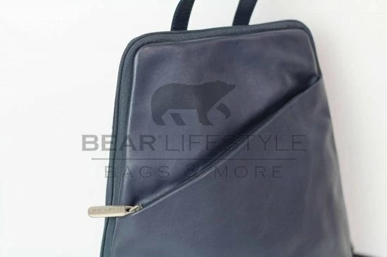 Coupon β Bear Design Roos Leren Rugzak - Zwart β - Afbeelding 9