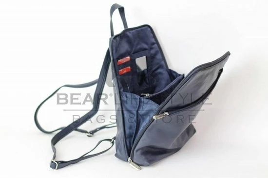 Coupon β Bear Design Roos Leren Rugzak - Zwart β - Afbeelding 10