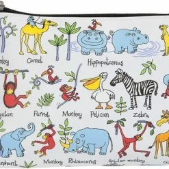 Goedkoopste 🛒 Jungle Dieren - Klein Kinder Toilettasje 18 X 14 Cm - Tyrrell Katz 🎁