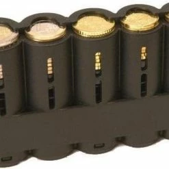 Uitgang 👏 LeonDesign Collectie Unisex Munthouder 5-gaats Met Haak - Zwart 🤩