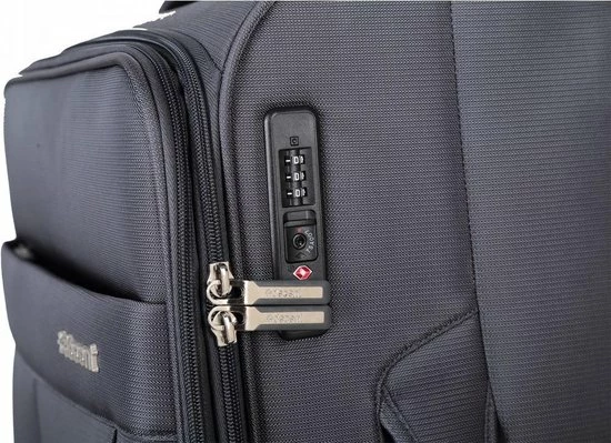 Groothandel 🔥 Decent D-Upright Medium Koffer - 66 Cm Expandable - TSA Slot - Grijs 🎉 - Afbeelding 10