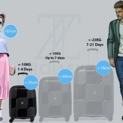 Top 10 π₯ ©TROLLEYZ - Venice No.10 - Trolley - 55cm Met TSA Slot - Dubbele Wielen - 360° Spinners - 100% Polypropyleen - π Handbagage Koffer In Piano Black π 20 Top 10 π₯ ©TROLLEYZ - Venice No.10 - Trolley - 55cm Met TSA Slot - Dubbele Wielen - 360° Spinners - 100% Polypropyleen - π Handbagage Koffer In Piano Black π -Gabbag-winkel 550x406 2