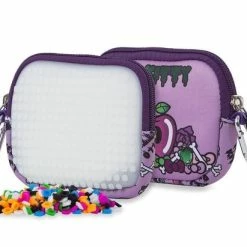 Flash-uitverkoop ✔️ Pixie Crew Tasje Met Siliconenpaneel Hello Kitty 15 Cm Paars ⭐ -Gabbag-winkel 550x411 1