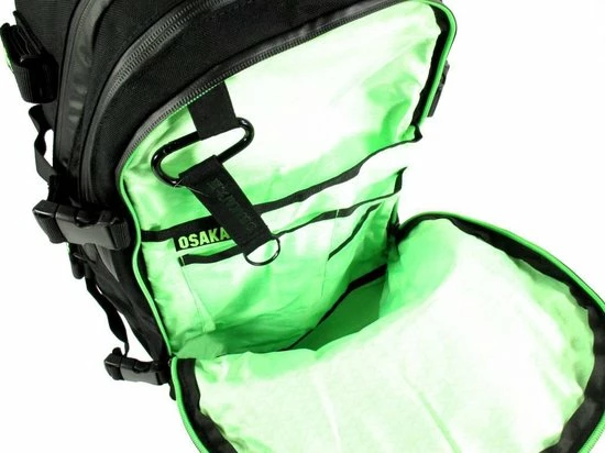 Promo π Osaka People π Backpack Large Unstoppable Black Green π - Afbeelding 8