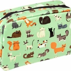 Uitgang ๐ Rex London Toilettas / Washbag Poezen Nine Lives ๐