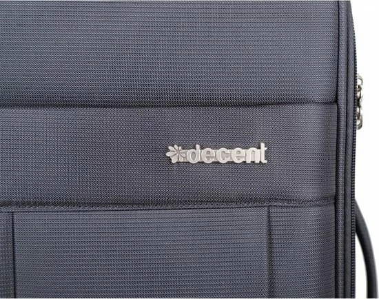 Groothandel 🔥 Decent D-Upright Medium Koffer - 66 Cm Expandable - TSA Slot - Grijs 🎉 - Afbeelding 17