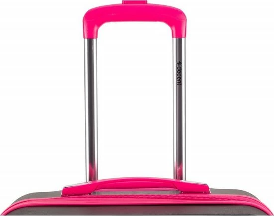 Aanbiedingen π€© Decent Lumi Fix π Handbagage Koffer - 55 Cm - Black/Pink π― - Afbeelding 6