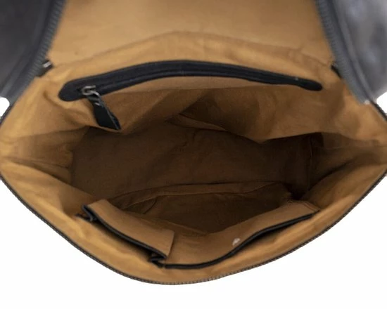 Beste deal 𧨠Bag2Bag Lederen Rugzak Toronto Zwart π - Afbeelding 3