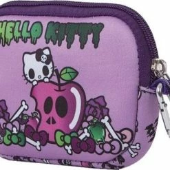 Flash-uitverkoop ✔️ Pixie Crew Tasje Met Siliconenpaneel Hello Kitty 15 Cm Paars ⭐