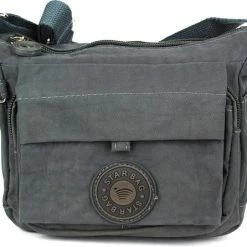 Begroting 😍 Starbag Reistas Crinkle-nylon Unisex Grijs ( 0414-25) - Kleine Tas - ⌛