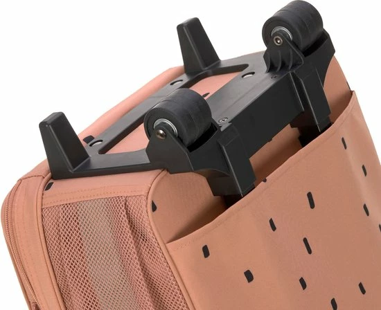 Beste Verkoop β¨ Lässig Reiskoffer Trolley Happy Prints - Caramel β€οΈ - Afbeelding 8