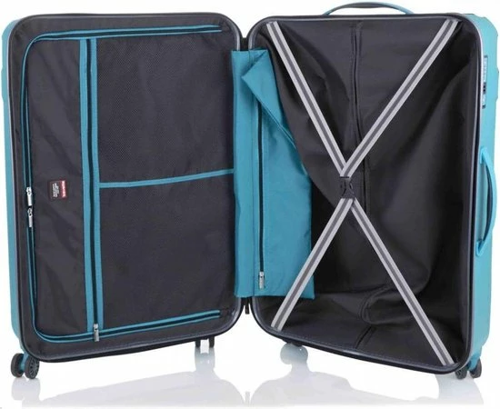 Beste deal π Travelite Vector 4 Wheel Trolley L Turquoise π₯° - Afbeelding 24