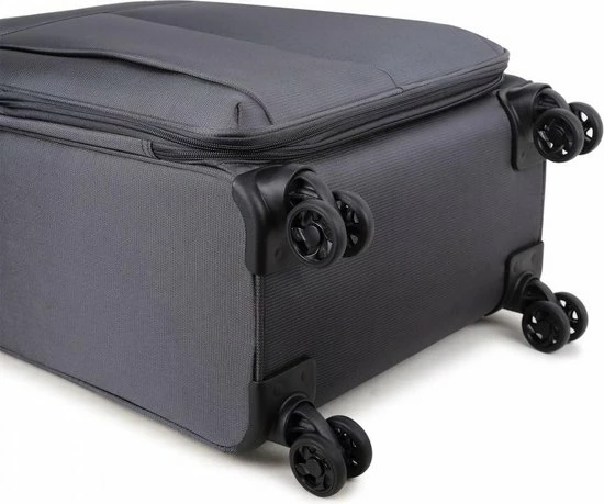 Groothandel 🔥 Decent D-Upright Medium Koffer - 66 Cm Expandable - TSA Slot - Grijs 🎉 - Afbeelding 8