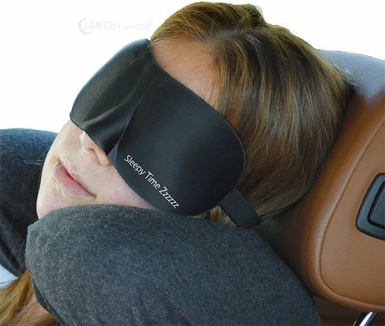 Coupon π COMFORT SLEEP - 3D Premium Slaapmasker Voor Mannen En Vrouwen Met Innovatieve, Zachte Vorm Voor Goede Verduistering En Vrij Bewegen Van De Ogen. Incl. Oordoppen En Opberg Etui - Zwart - Creating Briliant Ideas β€οΈ - Afbeelding 5