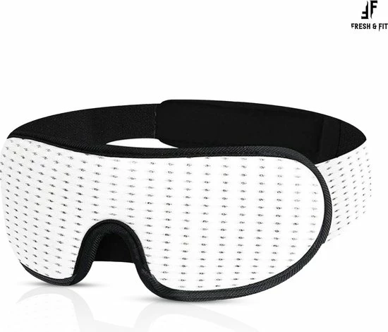 Hete verkoop π Fresh & Fit® Luxe Traagschuim Slaapmasker Vrouwen - Kinderen- Mannen - 100% Verduisterend Black Friday π