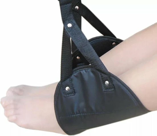 Aanbiedingen 👏 Merkloos Voetensteun Voor Op Reis - Vliegtuig Voetensteun - Auto Voetensteun - Verstelbaar - Reis - Draagbare Vliegtuigbedje - Voetsteun - Voet Kussen - Reisaccessoire - Ontspanning - Comfortabel - Voeten Hangmat Voor Reizen - Zwart ❤️ - Afbeelding 2