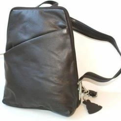 Coupon ⭐ Bear Design Roos Leren Rugzak - Zwart ⌛