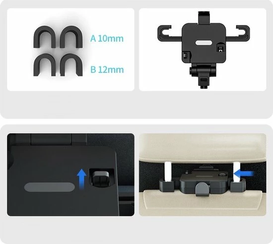 Promo π LuxeBass Hoofdsteun Auto - Hoofdkussen - Neksteun - Autokussen - Neksteun Auto - Hoofdkussen Auto - Hoofdsteun Kussen - Veiligheid β - Afbeelding 9