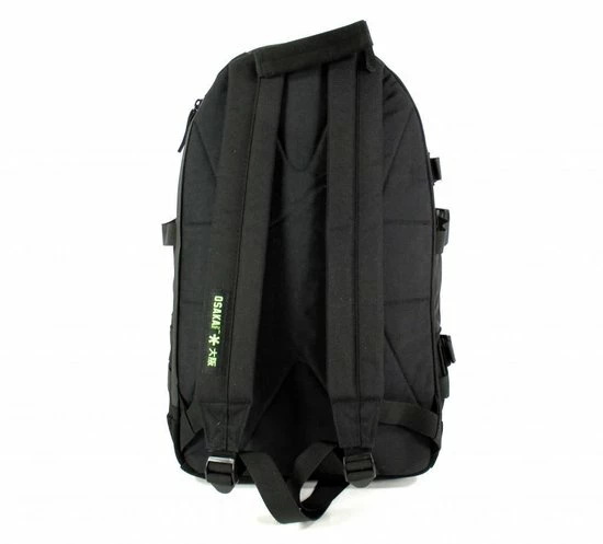 Promo π Osaka People π Backpack Large Unstoppable Black Green π - Afbeelding 3