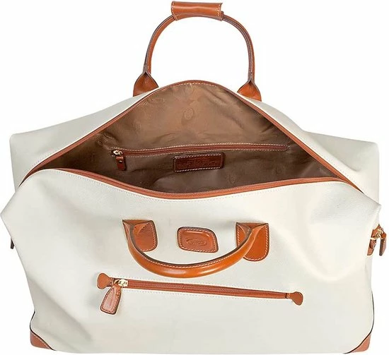 Coupon β€οΈ Bric's Reistas / Weekendtas / π Handbagage - Firenze - 55 Cm (small) - Wit π₯° - Afbeelding 3