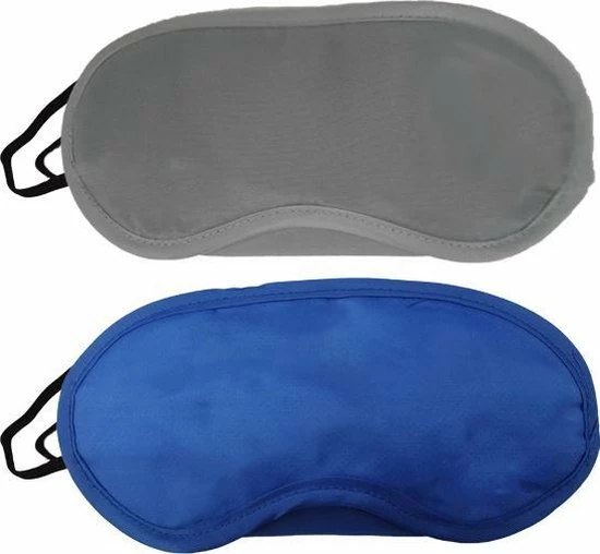 Beste recensies van β Slaapmaskers Blauw & Grijs - 2 Stuks - Thuis - Onderweg - Vliegtuig - Festival - Slaapcomfort - ODaani π§¨