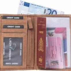 Groothandel 💯 LeonDesign Paspoort Hoesje - Paspoorthouder - Card Holder - Travel - Paspoorthoes - Paspoort - Paspoort Cover - Paspoort Houder - Travel Wallet - Paspoort Portemonnee - Documentenmap - Reisdocumenten Organizer 💯