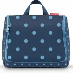 Top 10 ๐ฏ Reisenthel Toiletbag XL Toilettas Ophangen - 4L - Mixed Dots Blue Blauw ๐
