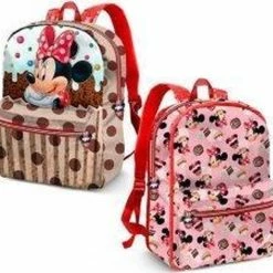 Hete verkoop 🔥 Disney Minnie Minnie Mouse Dubbelzijdige Rugtas. Ruim Formaat. 😀