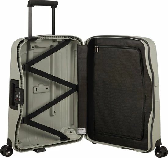 Hete verkoop βοΈ Samsonite Reiskoffer - S'Cure Eco Spin.55/20 Post Consumer (Handbagage) Green Grey π₯° - Afbeelding 4
