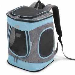 Aanbiedingen ⌛ Navaris Rugzak Voor Hond En Kat - Rugzak Voor Vervoeren Huisdier - Huisdieren Draagtas Met Buikriem - 31 X 26 X 40 Cm - Belastbaar Tot 15 Kilo ❤️