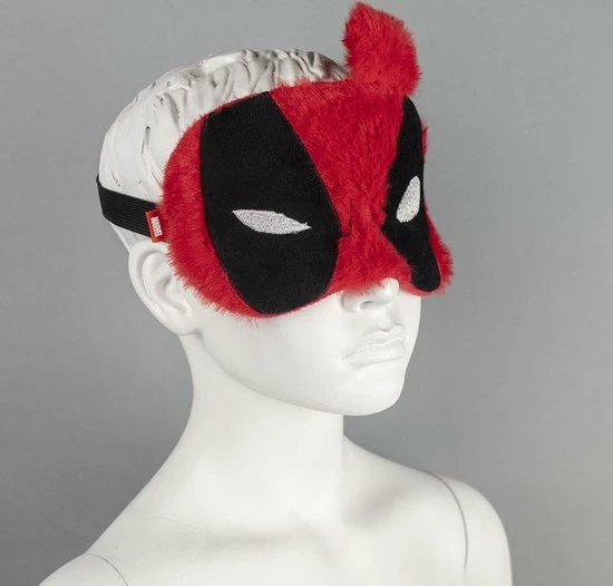 Uitgang π₯ Cerda Deadpool Slaapmasker Rood - Marvel - Pluche - Official Merchandise 𧨠- Afbeelding 2