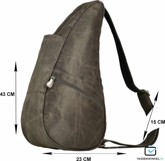 Flash-uitverkoop π Healthy Back Bag Canvas Brown S 𧨠- Afbeelding 4
