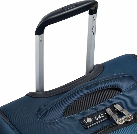 Beste Pirce π₯° Delsey π Handbagage Zachte Koffer / Trolley / Reiskoffer - Sky Max 2.0 - 55 Cm - Blauw π― - Afbeelding 7