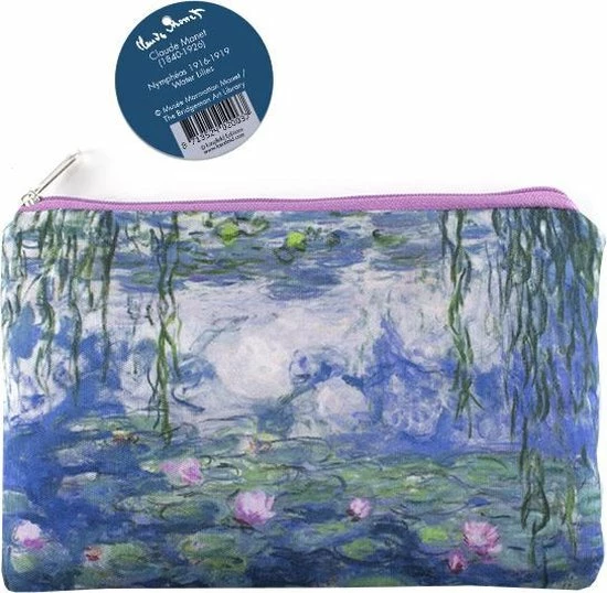 Gloednieuw π― Lanzfeld (museumwebshop.com) Make-up Tasje, Monet, Waterlelies π - Afbeelding 2