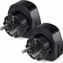 Goedkoop π Kwmobile Kwcommerce Reisstekker UK Naar EU – Geschikt Voor Stopcontacten Type C, E En F - Set Van 2 Stuks - Reisadapters - Zwart π 24 Goedkoop π Kwmobile Kwcommerce Reisstekker UK Naar EU – Geschikt Voor Stopcontacten Type C, E En F - Set Van 2 Stuks - Reisadapters - Zwart π -Gabbag-winkel 550x540 6