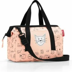Flash-uitverkoop 🌟 Reisenthel Allrounder XS Kids Reistas Kind - Maat XS - 5L - Cats&Dogs Rose Roze 💯
