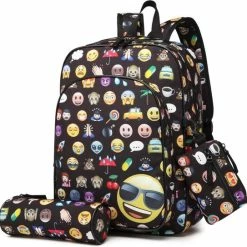 Hete verkoop π Miss Lulu Rugzak - Rugtas Met Portemonnee En Etui - Schooltas - Emoji - A4 Formaat - Lichtgewicht (E6629 BK) β 26 Hete verkoop π Miss Lulu Rugzak - Rugtas Met Portemonnee En Etui - Schooltas - Emoji - A4 Formaat - Lichtgewicht (E6629 BK) β -Gabbag-winkel 550x543 6