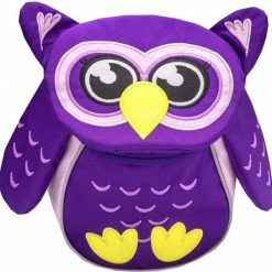 Promo ✔️ Belmil Rugzak Uil Junior 25 X 18 Cm Polyester 4 Liter Paars 😍