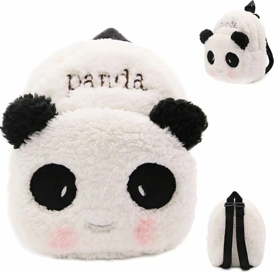 Gloednieuw π Merkloos Mini Peuter Kinderrugzak Rugtas PANDA Beer π