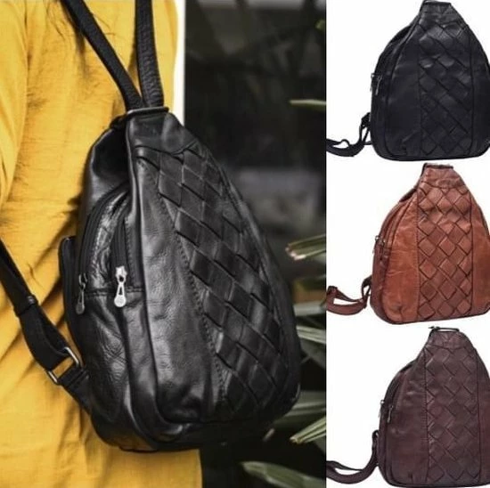 Beste recensies van π Bag2Bag Lederen Rugzak Paris - Cognac β€οΈ - Afbeelding 2