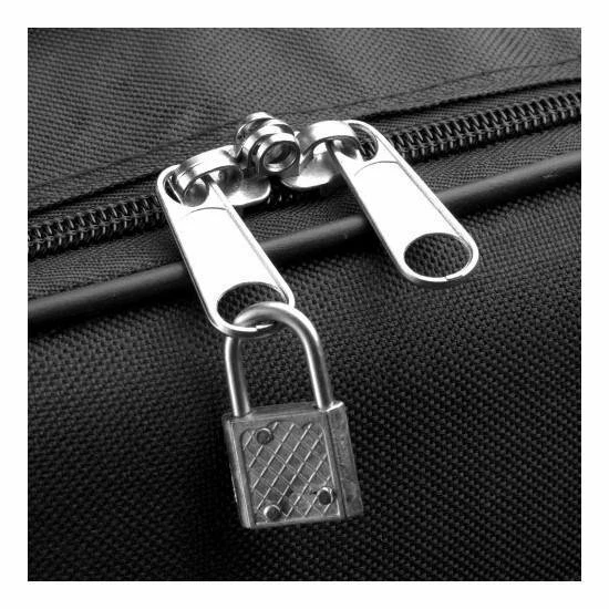 Goedkoop π Merkloos π Handbagage Reiskoffer/trolley Zwart 46 Cm - Reistassen Op Wielen π - Afbeelding 5