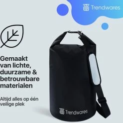 Uitgang π Trendwares - Drybag – Strandtas - Waterdichte Tas – Droogtas – Rugtas - Survival Outdoor Tas – 20 Liter - Zwart π 16 Uitgang π Trendwares - Drybag – Strandtas - Waterdichte Tas – Droogtas – Rugtas - Survival Outdoor Tas – 20 Liter - Zwart π -Gabbag-winkel 550x550 195