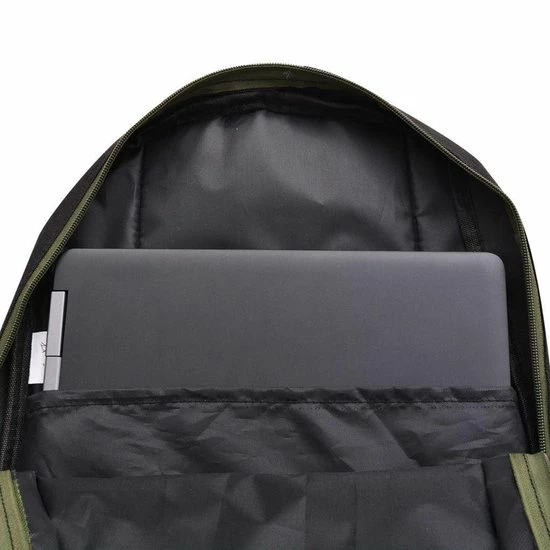 Goedkoop π₯° VidaXL Rugzak Voor School 40 L Zwart En Camouflage π - Afbeelding 9