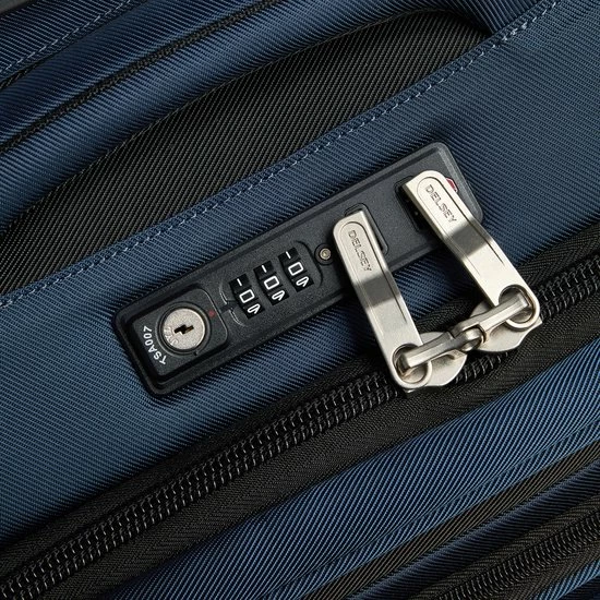 Beste Pirce π₯° Delsey π Handbagage Zachte Koffer / Trolley / Reiskoffer - Sky Max 2.0 - 55 Cm - Blauw π― - Afbeelding 9