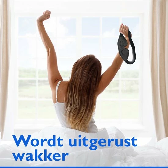 Promo 🧨 Dieux® - Luxe 3D Slaapmasker – Grijs - Oogmasker - Nachtmasker - 100% Verduisterend – Slapen - Inclusief Oordoppen En Opbergzakje – Slaap – Reismasker – Powernap – Yoga – Reis - Sinterklaas Cadeautjes - Black Friday 2022 😍 - Afbeelding 6
