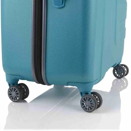 Beste deal π Travelite Vector 4 Wheel Trolley L Turquoise π₯° - Afbeelding 7