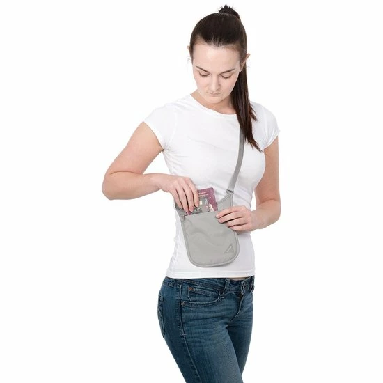 Coupon π― Pacsafe Coversafe V75-RFID Nektasje-Grijs (Neutral Grey) π - Afbeelding 3