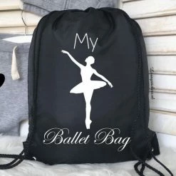 Flash-uitverkoop ๐คฉ Livingstickers Tas Rugzak Nylon-gymtas Meisje-jongen-my Ballet Bag ๐