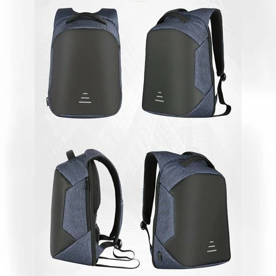 Goedkoop π― Lovnix - Anti Diefstal Rugzak - Inclusief Usb Oplaadstation En 3.5mm Audio Jack - 15 Inch Laptopvak - Blauw βοΈ 10 Goedkoop π― Lovnix - Anti Diefstal Rugzak - Inclusief Usb Oplaadstation En 3.5mm Audio Jack - 15 Inch Laptopvak - Blauw βοΈ - Afbeelding 10
